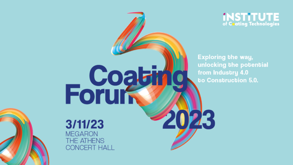 Η VITEX χρυσός χορηγός στο Coating Forum 2023